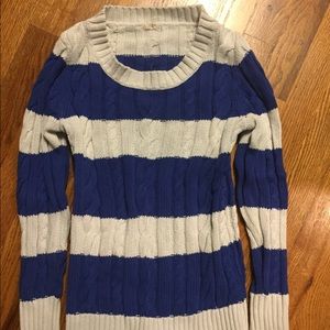JCREW stripe sweater